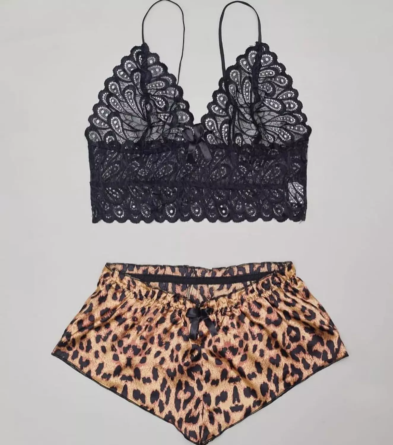 Leopard PJ Shorts Set  image
