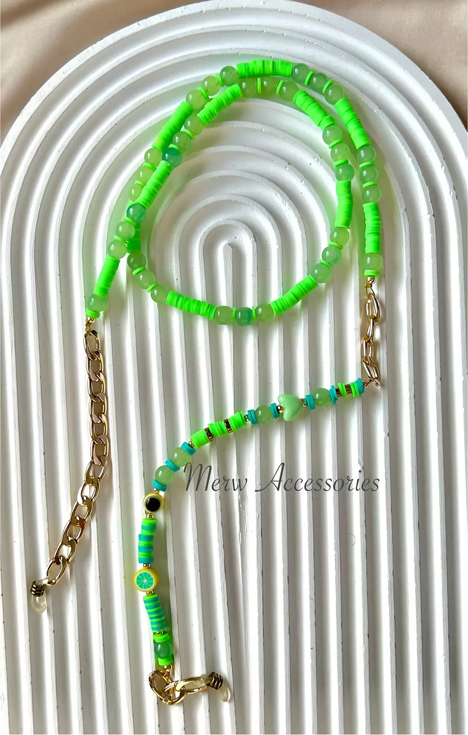 Green sunglass cord  1