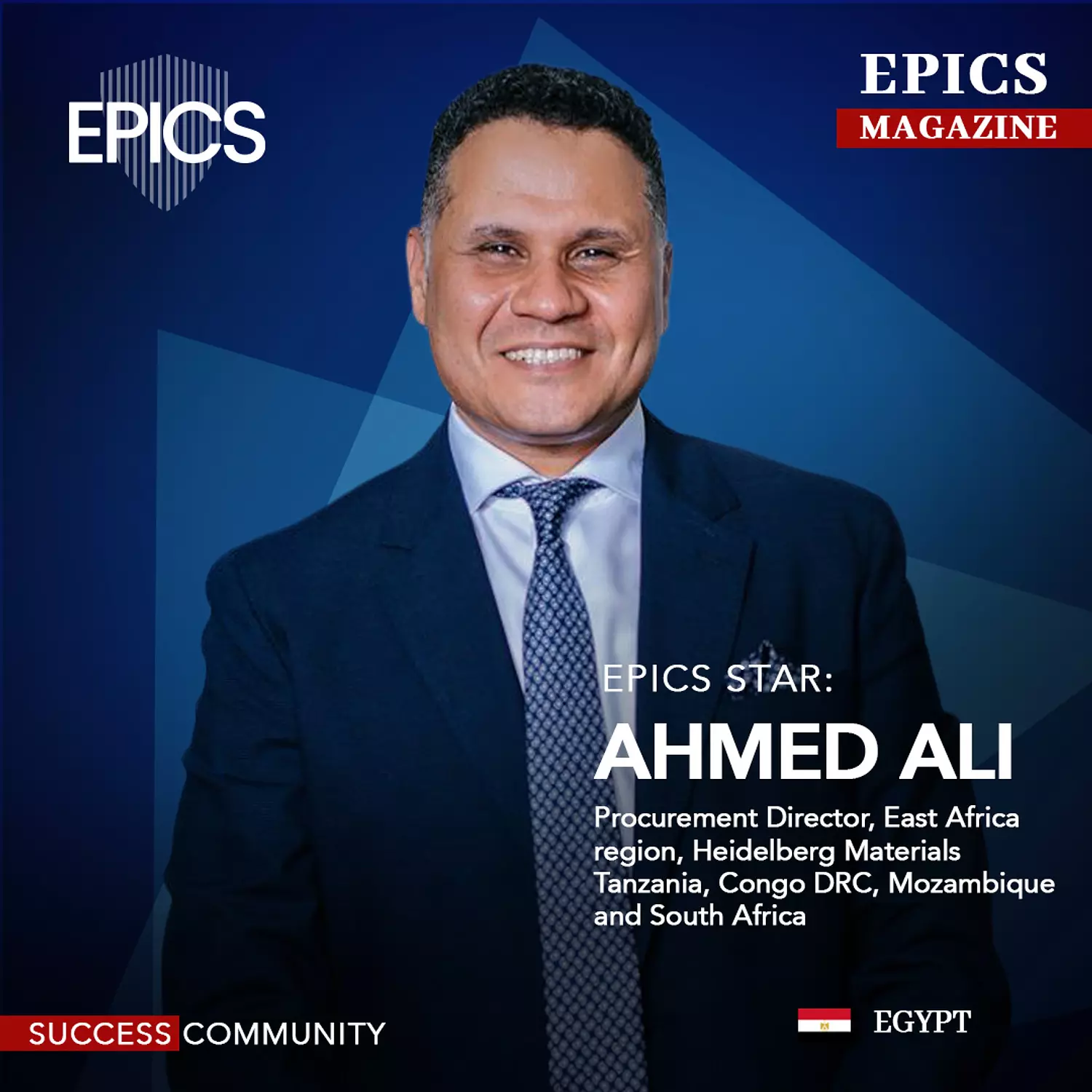 🎖️🌐 Ahmed Ali,(Story)_Procurement Director, East Africa region, Heidelberg Materials Tanzania, Congo DRC, Mozambique & South Africa. image