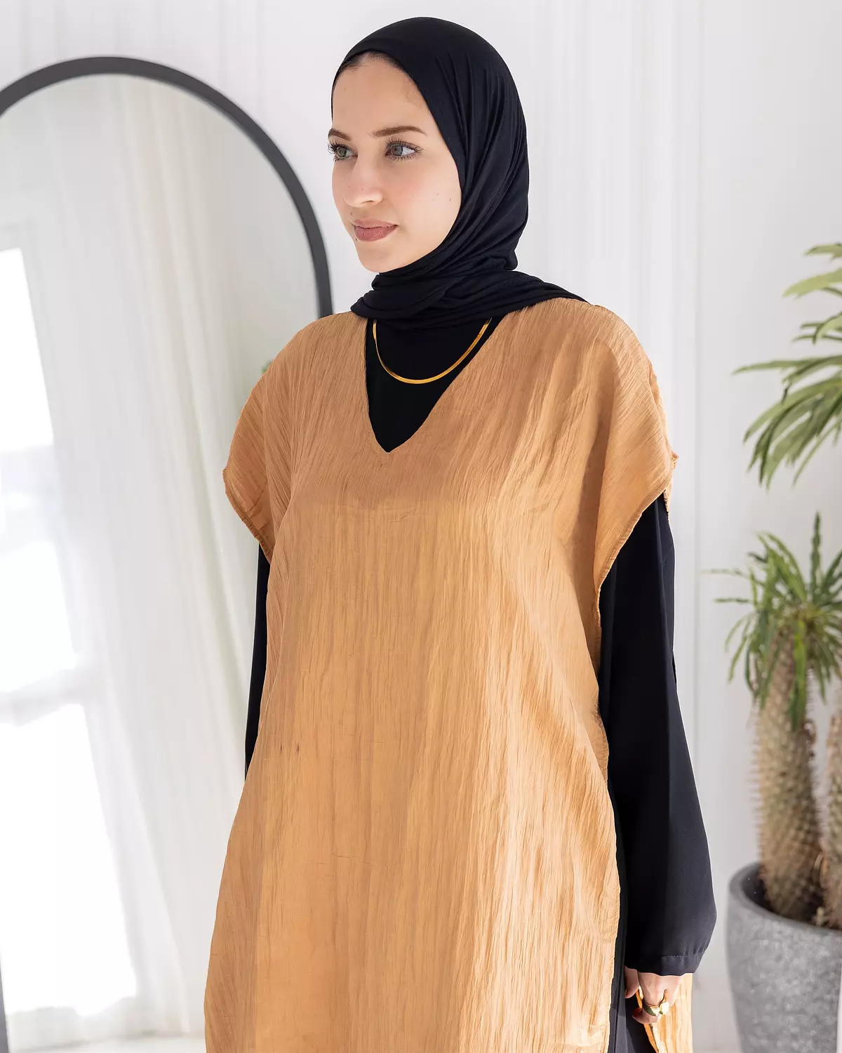  Sleeveless Shirt Dress 13