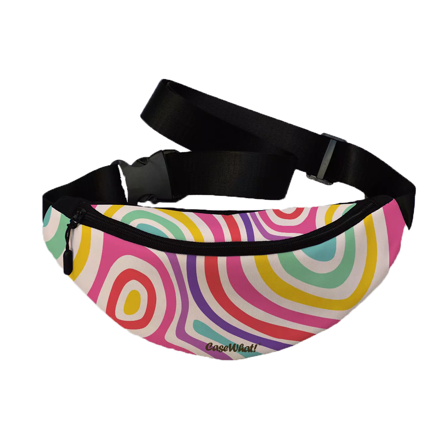 Colored Lines Fanny Pack  image
