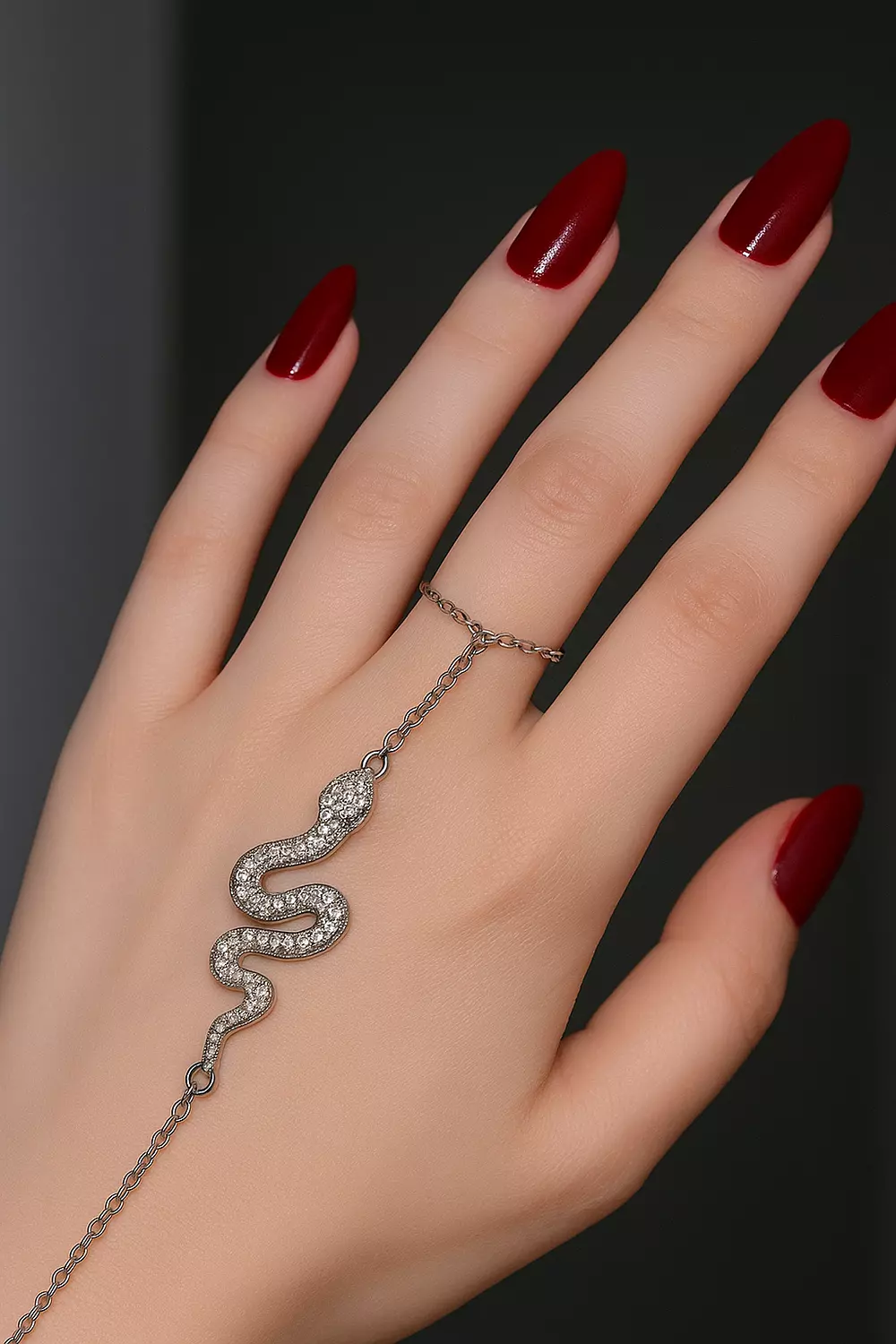 snake handchain bracelet  image