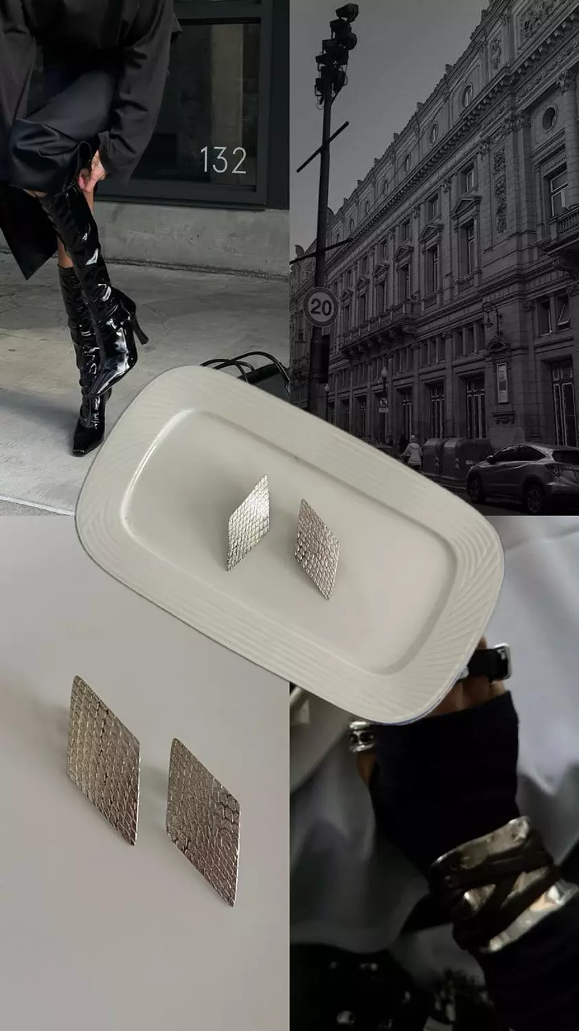 <h2 style="text-align: center"><span style="color: rgb(242, 242, 232)">Vetta Fake Earrings</span></h2>