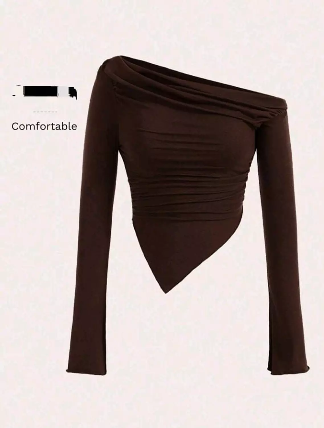 One shoulder Basic Top hover image