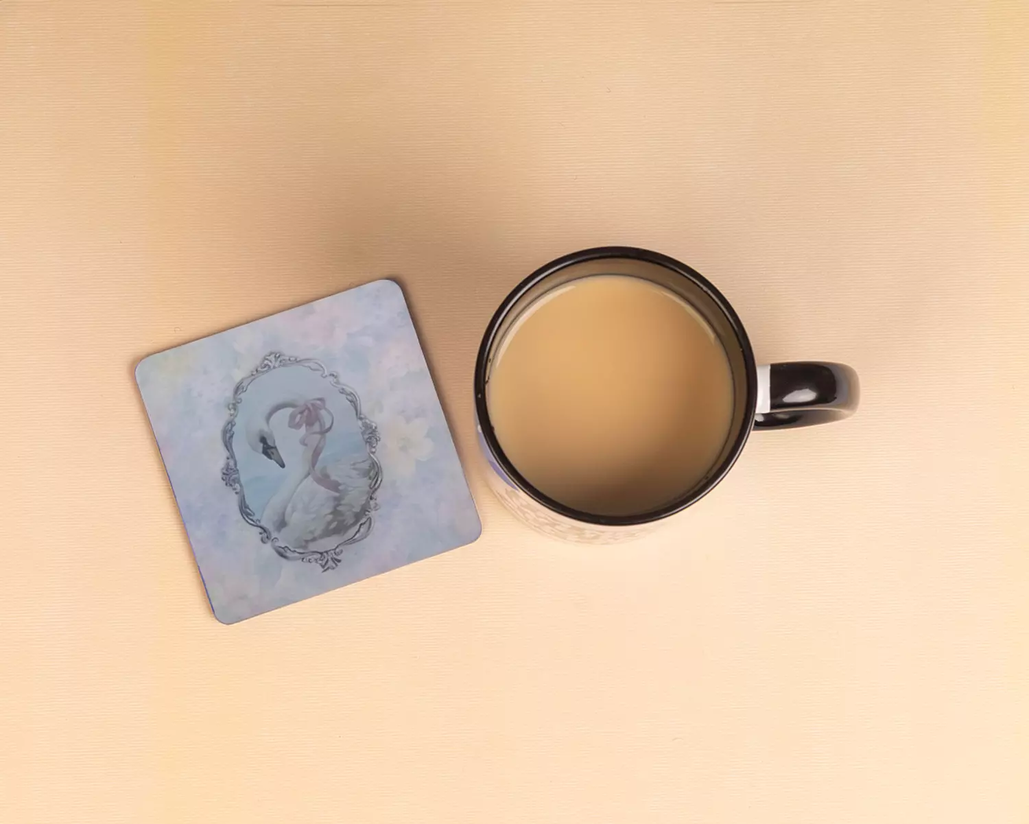 swan Acrylic coaster image