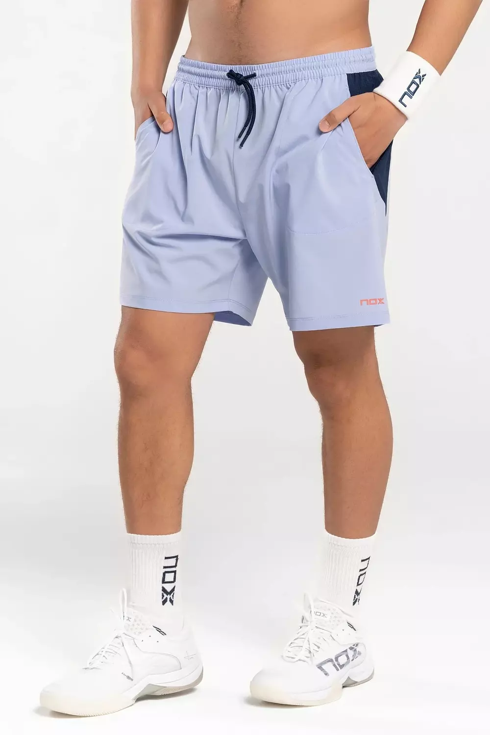 Nox Men's sport SHORT PANTS PRO - light lavender 5