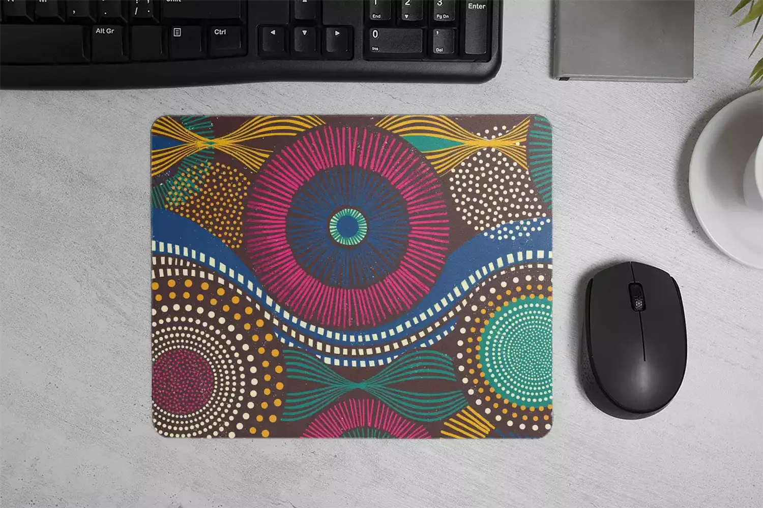 Abstract Art Mouse Pad  hover image