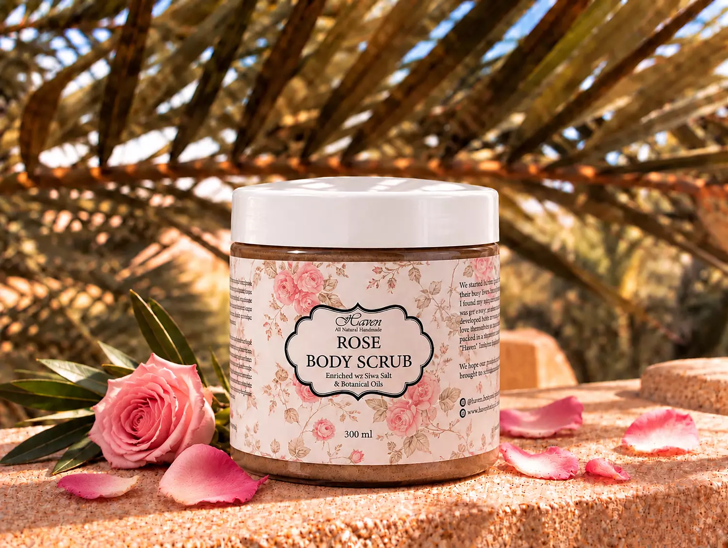 Rose Body Scrub