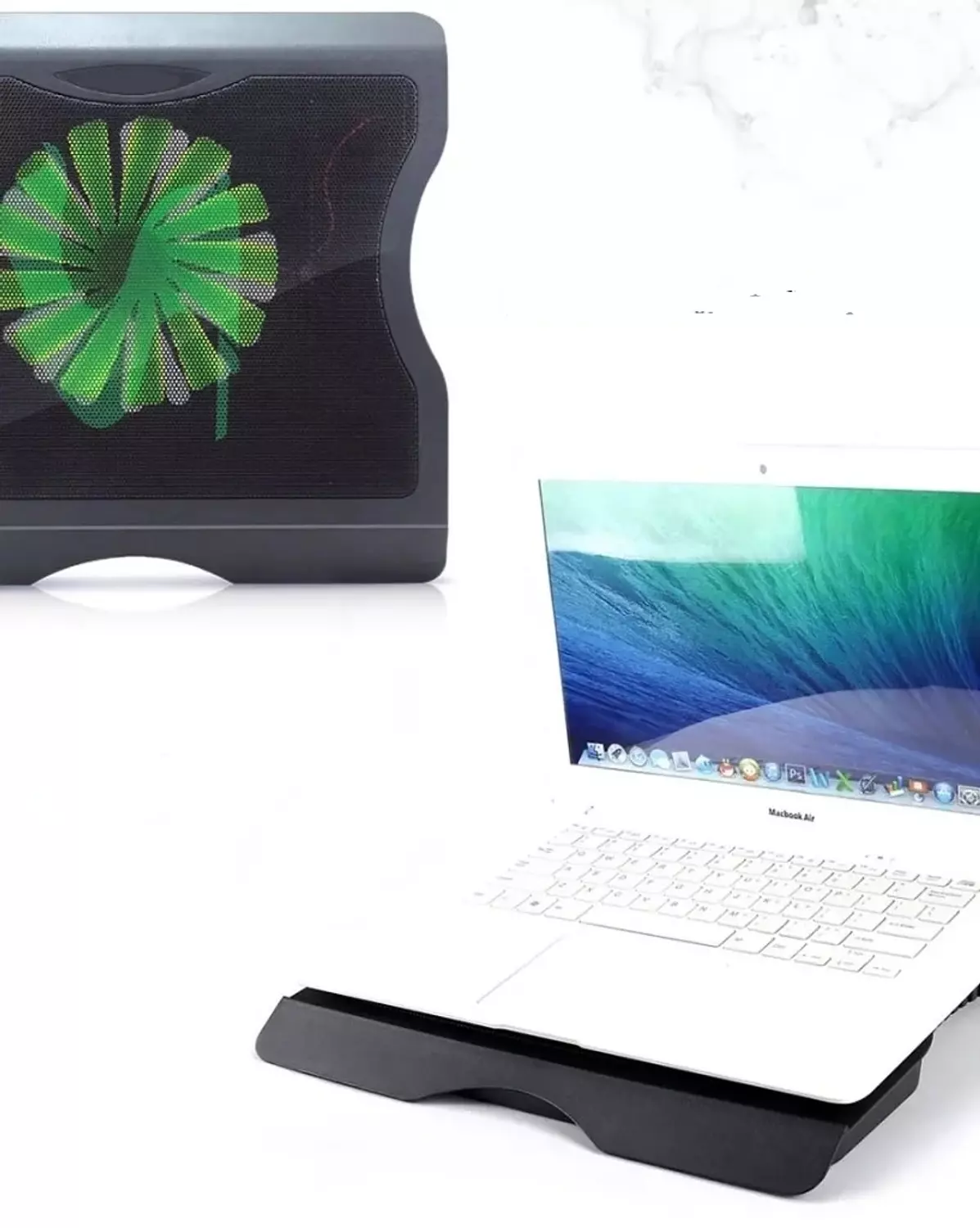 Chiropter K-8038F Laptop Cooling Stand with 160mm Large Fan & Super Silent Design 3