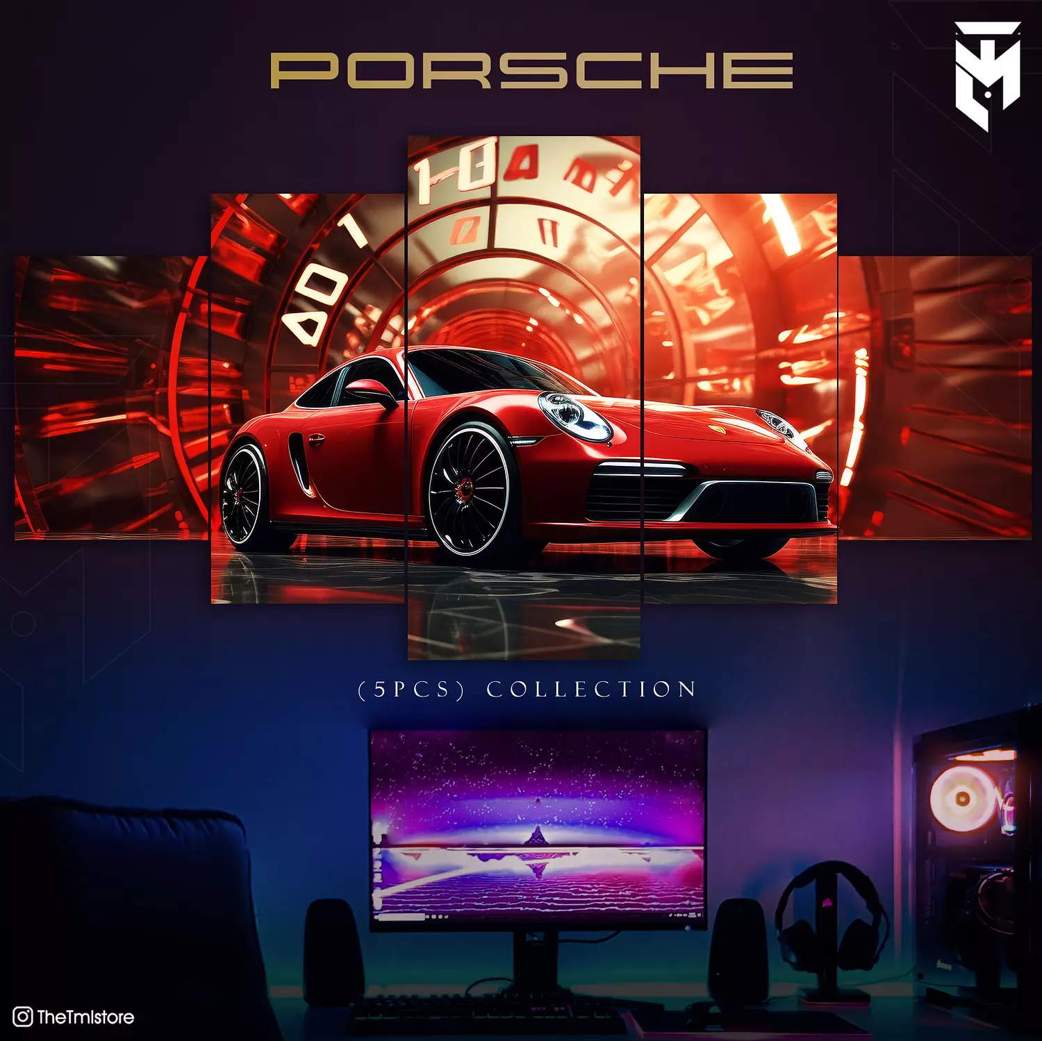 Red Porsche (Cars) image