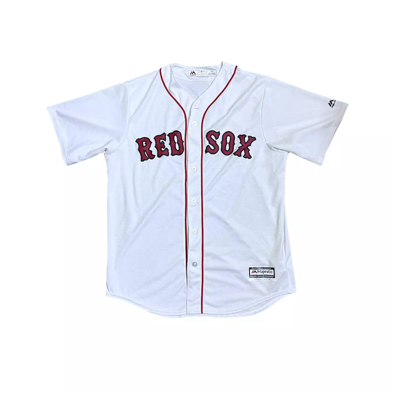 Majestic Red Sox Button up jersey image