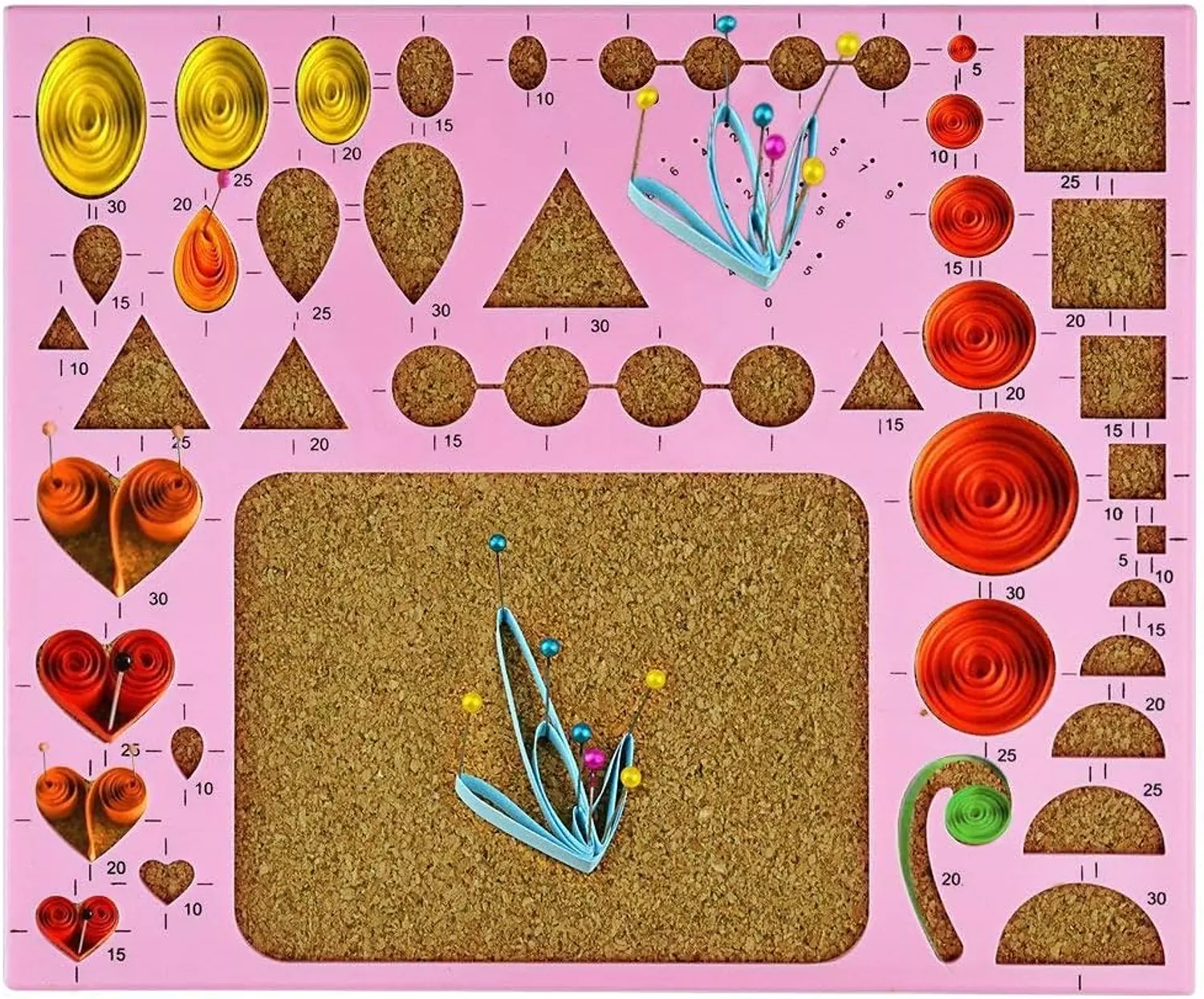Paper Quilling Template Board 2