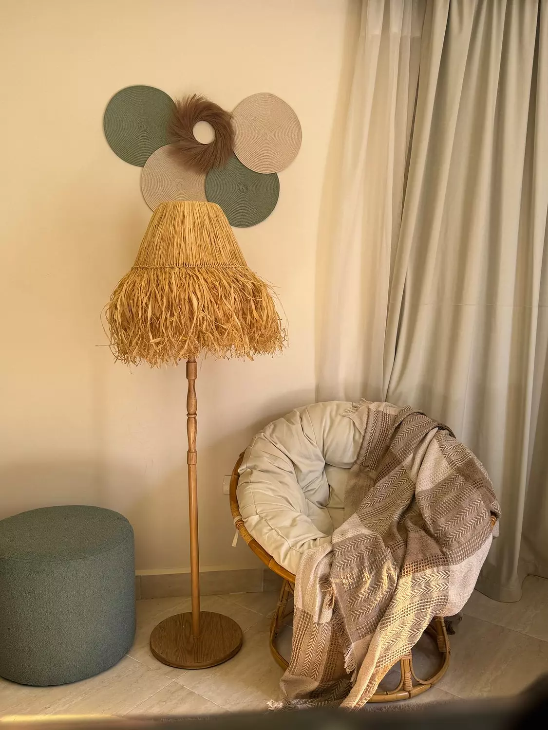  Floorlamp Mila Boho Pyramid  Stand image