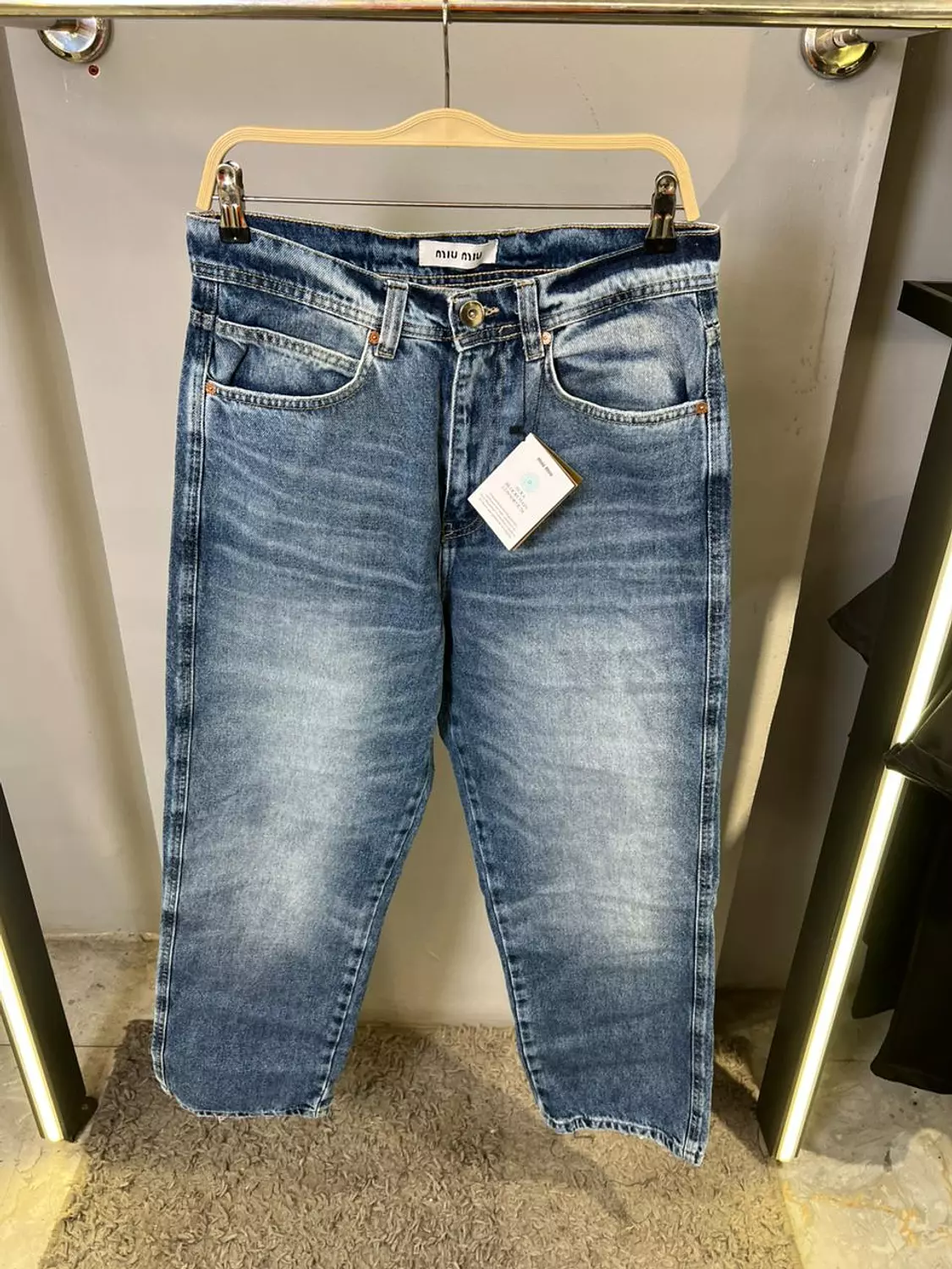 MIUMIU WIDE LEG JEANS / 12931 image