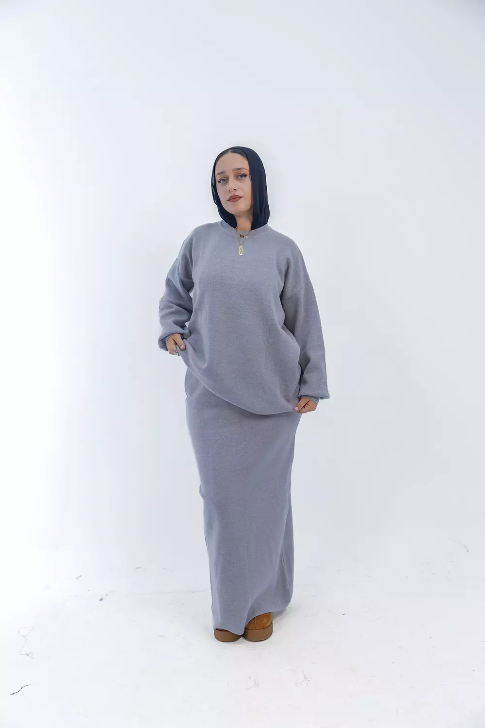 Knitted Skirt Set 19