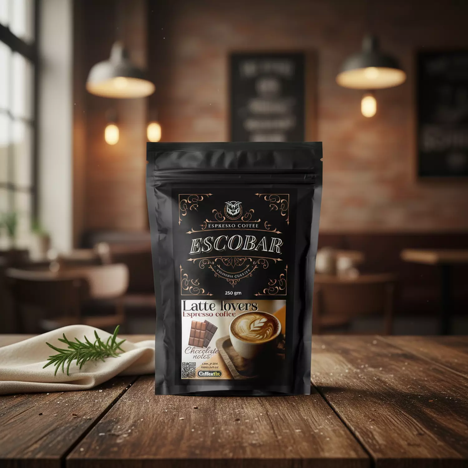 ESCOBAR COFFEE BLEND LATTE LOVERS 1