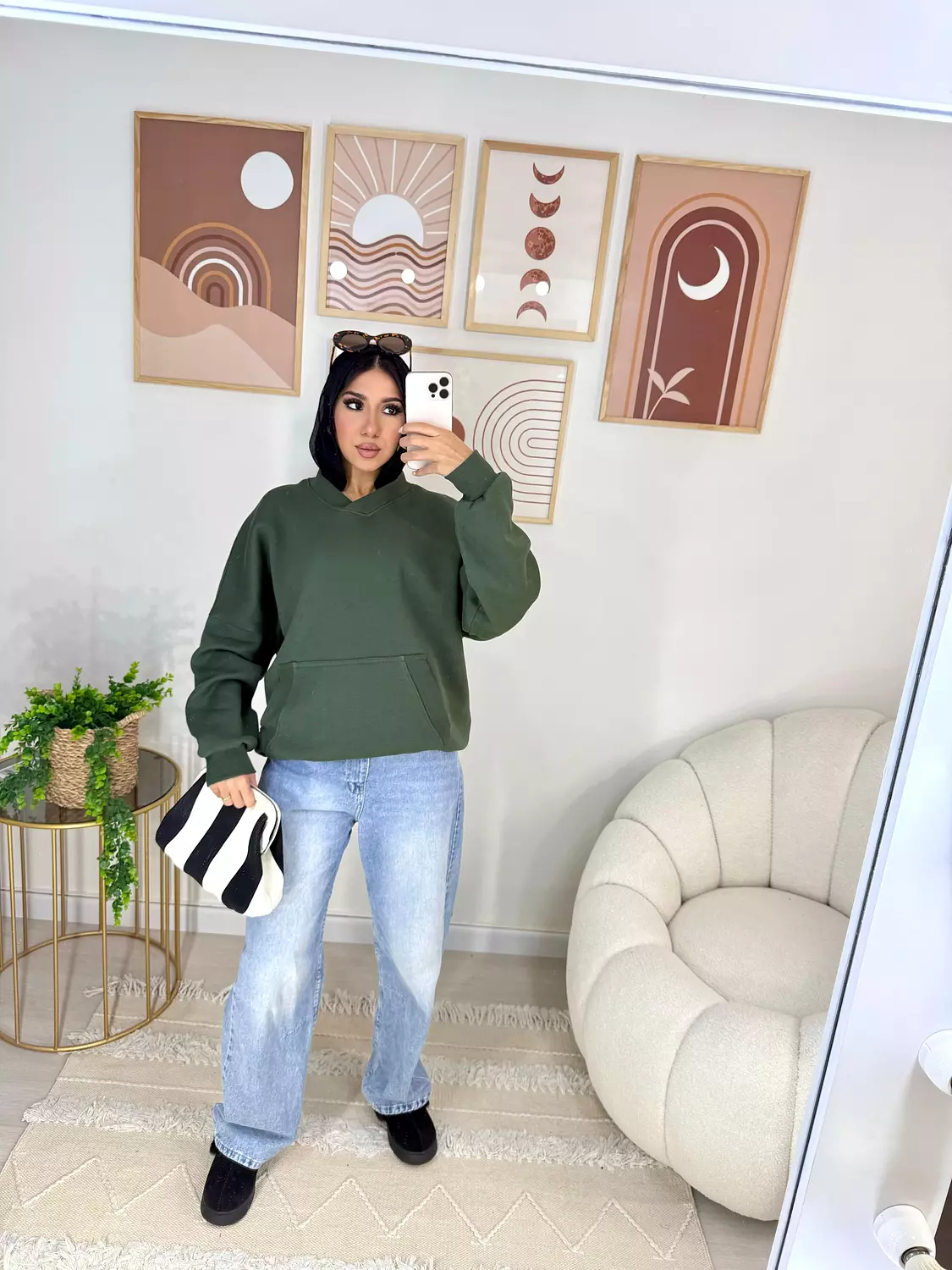 Hoodie Olive image