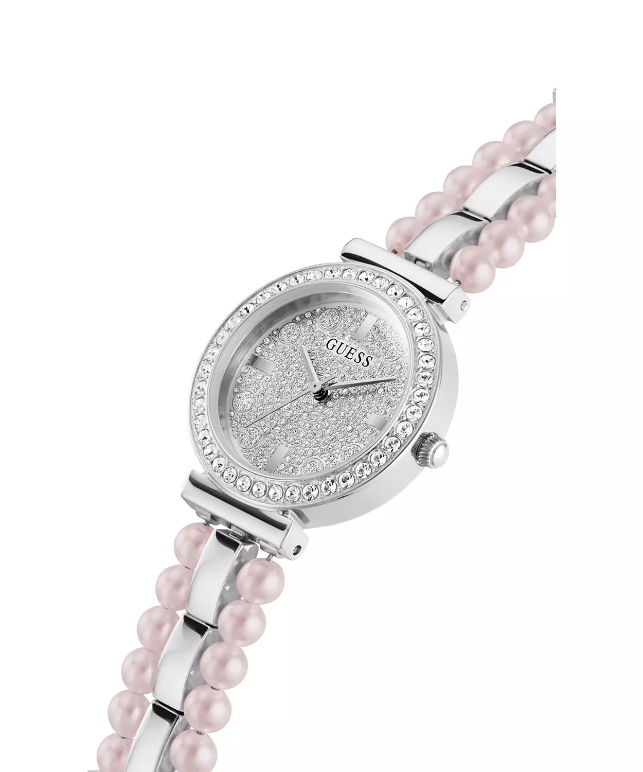 GUESS GW0531L1 ANALOG WATCH  For Women Silver Stainless Steel Polished Bracelet  3