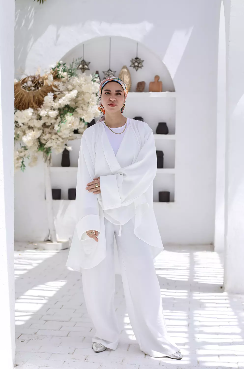 Light & Flow set in white 2