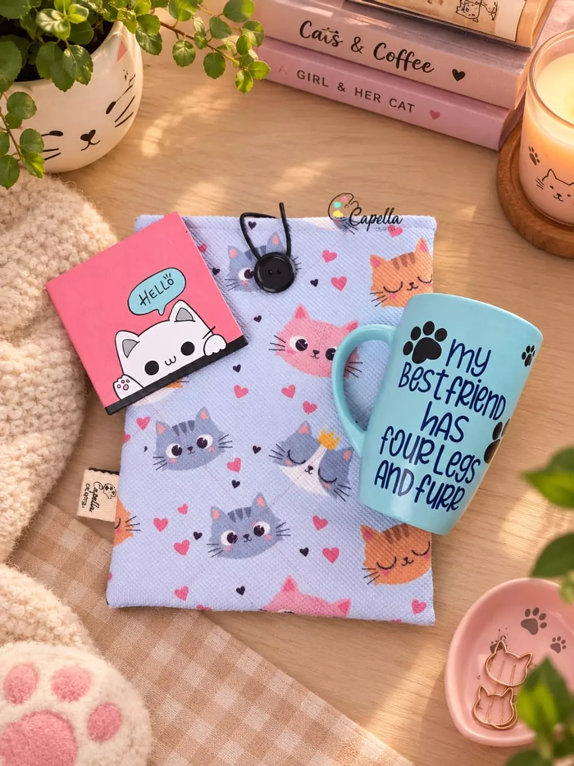 Cat lover set image