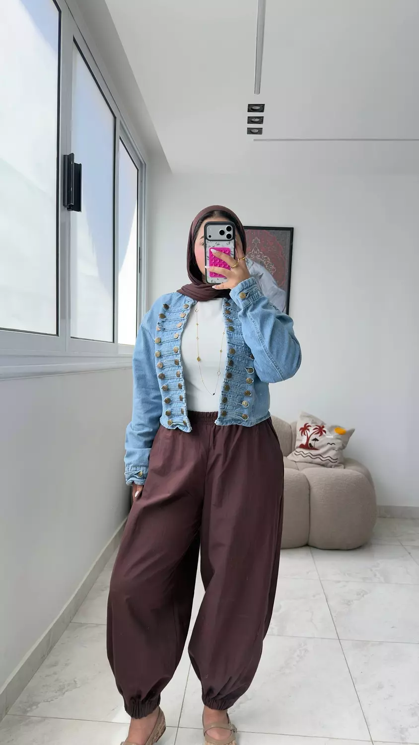 Trendy denim jacket 4