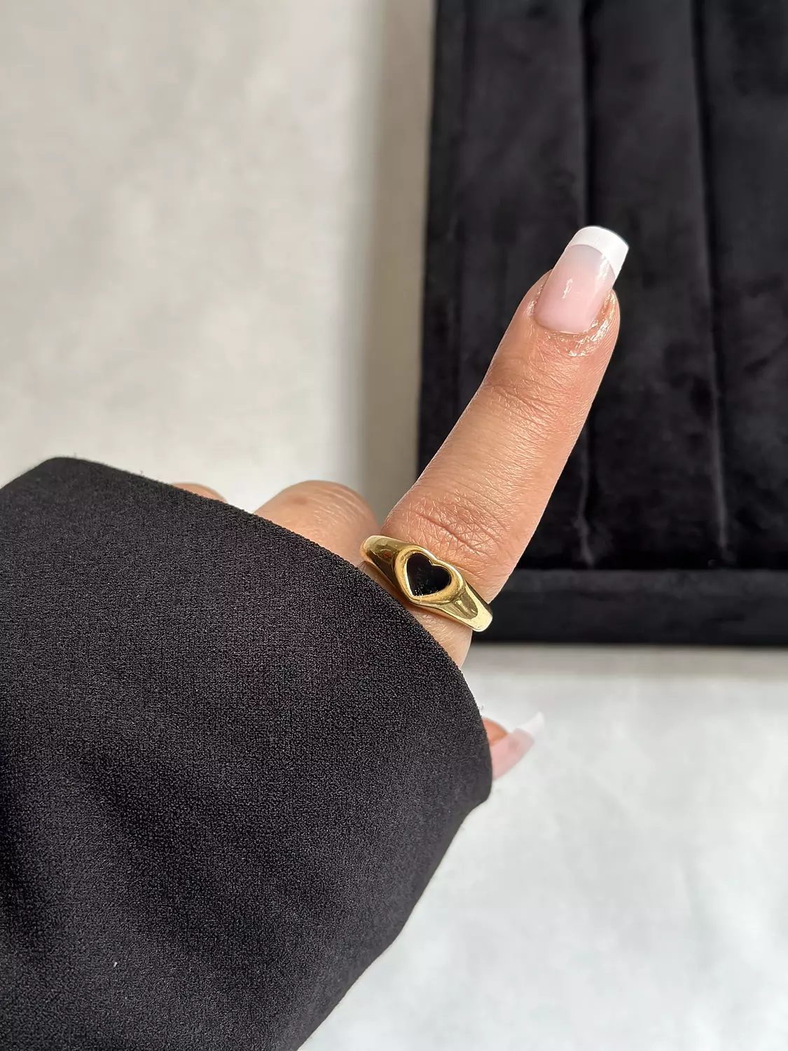 Black Heart Ring 1