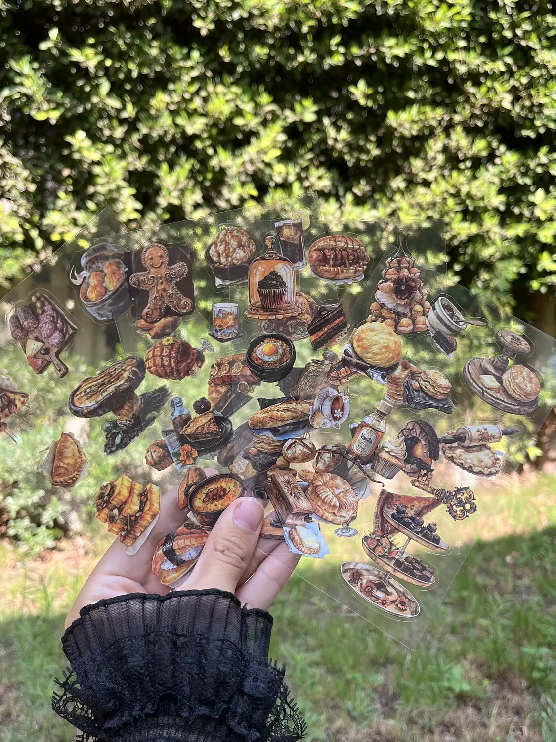 Random sticker sheet image