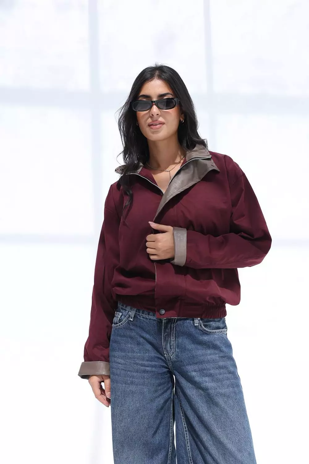 Mocha Lined Bomber  6