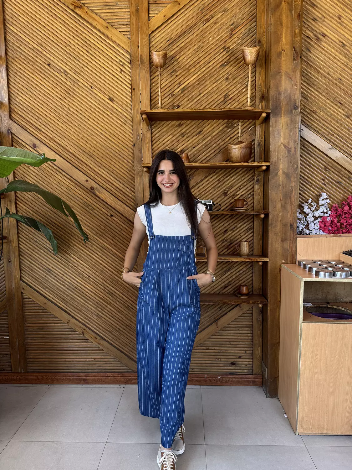 Dark Denim Vibe Jumpsuit 2