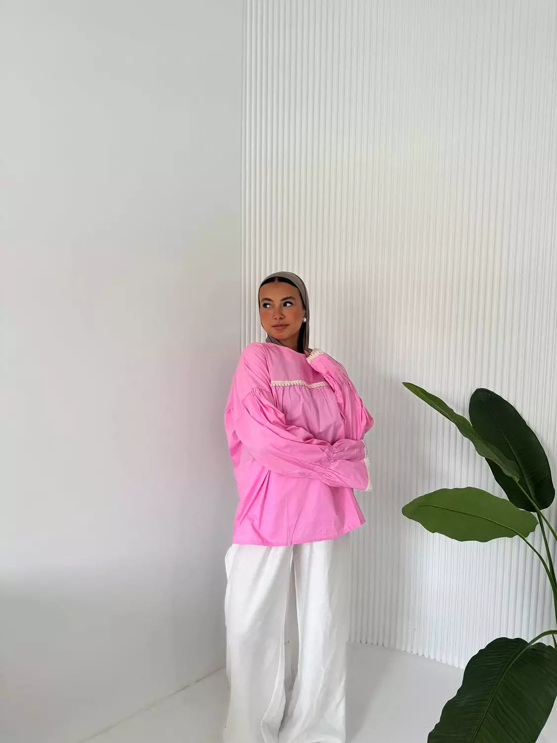 Fluffy sleeves blouse  7