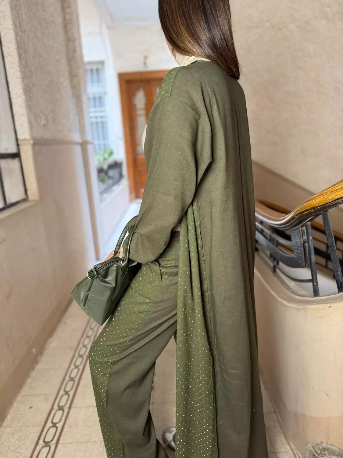 Glittering Oasis set - Olive Green 2