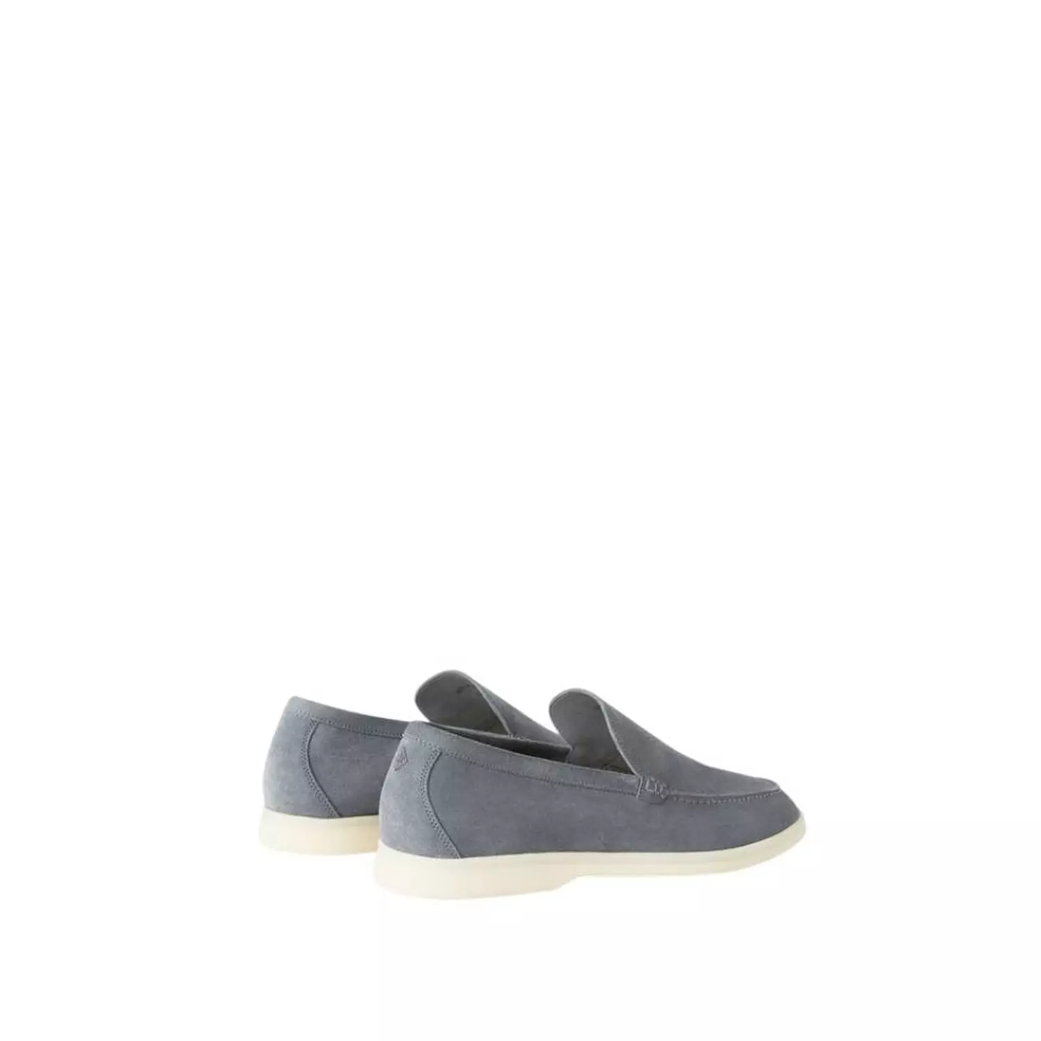 Loro Piana Summer Walk Loafer Suede Frozen Blue 2