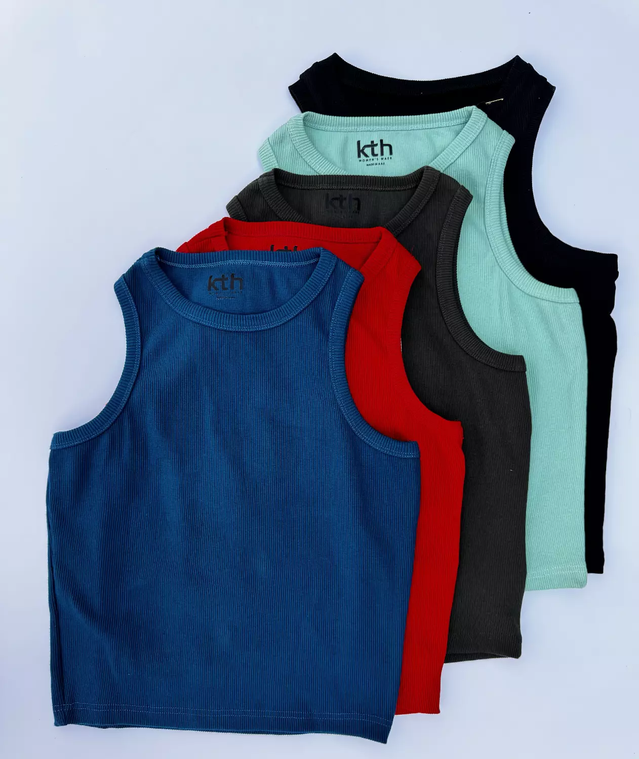 0b Ribbed Tank Top image