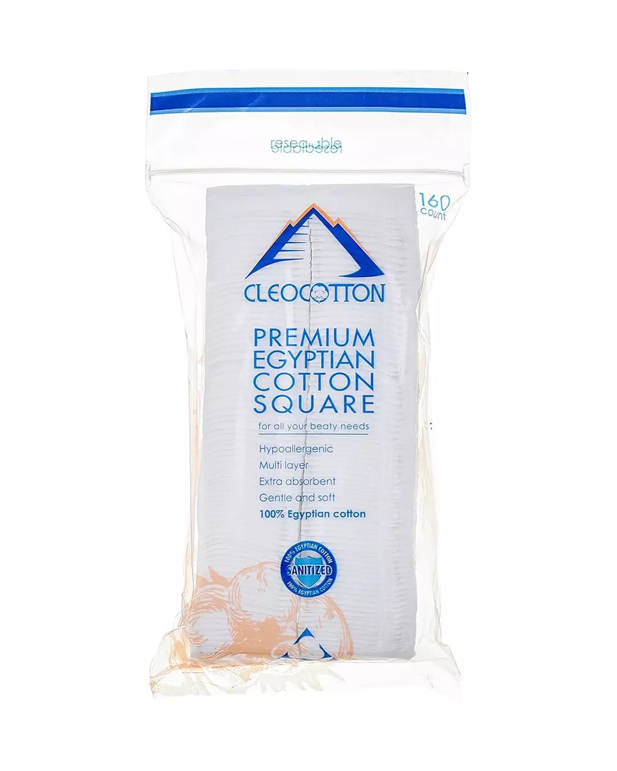 Cotton Pads - 160 PCs  image