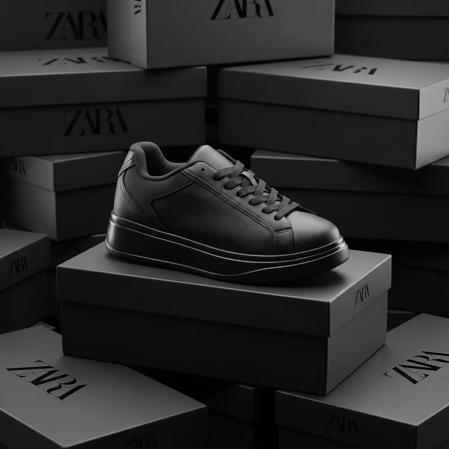  Zara Monochrome Chunky  image
