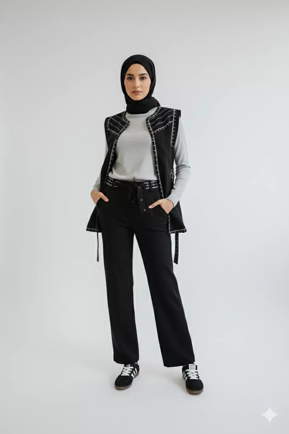 Embroidered Suede Vest - A Unique Touch of Elegance for Your Look 2