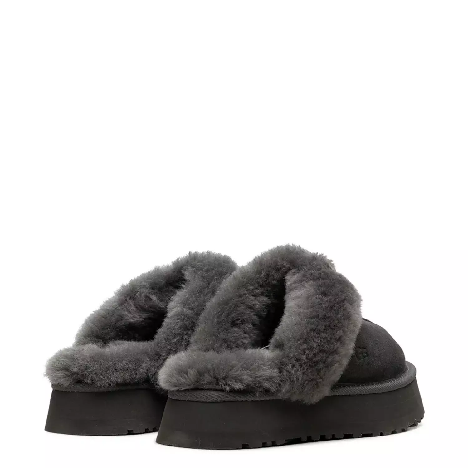Ugg Disquette shearling platform slippers 2