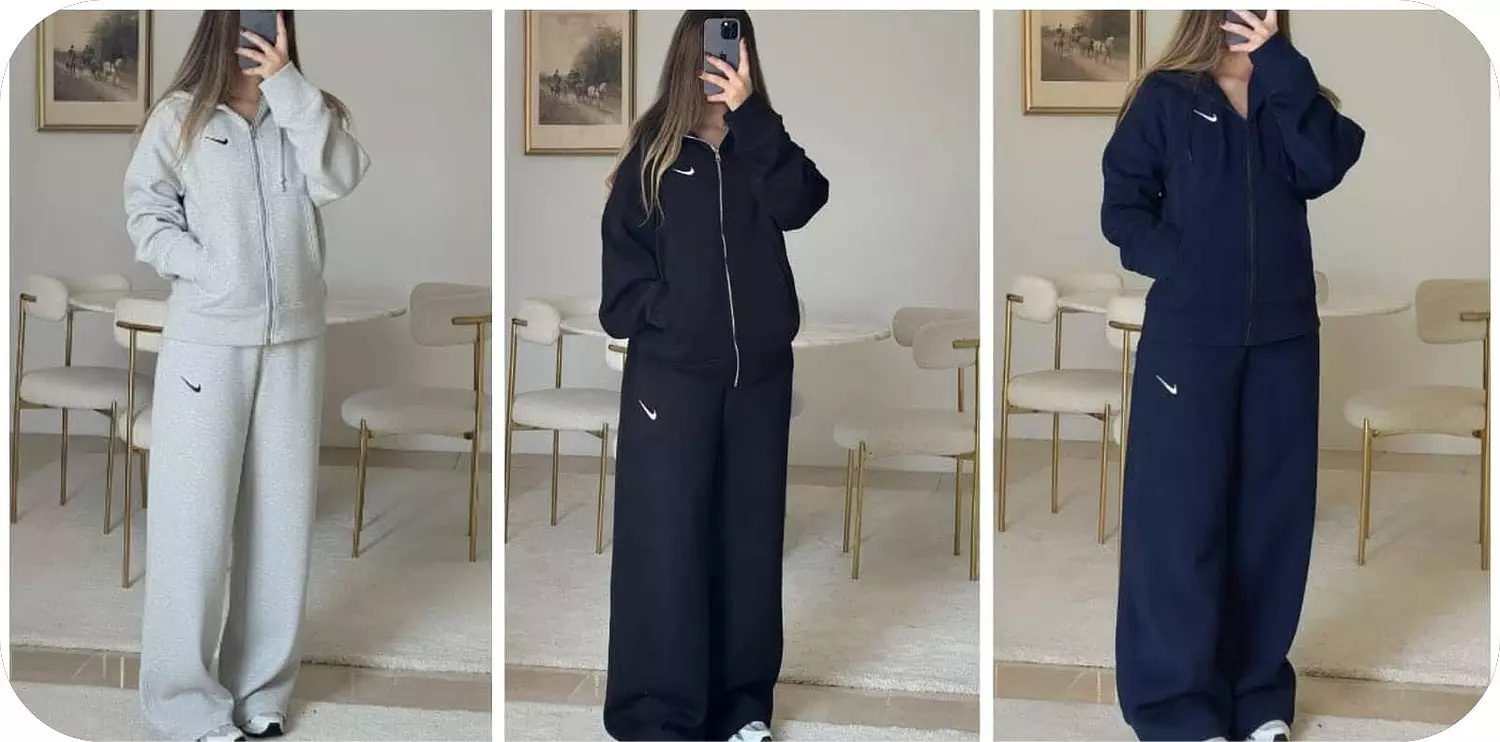 Nike Set مصنوعة من خامة الميلتون القطني (Heavy Fleece) image