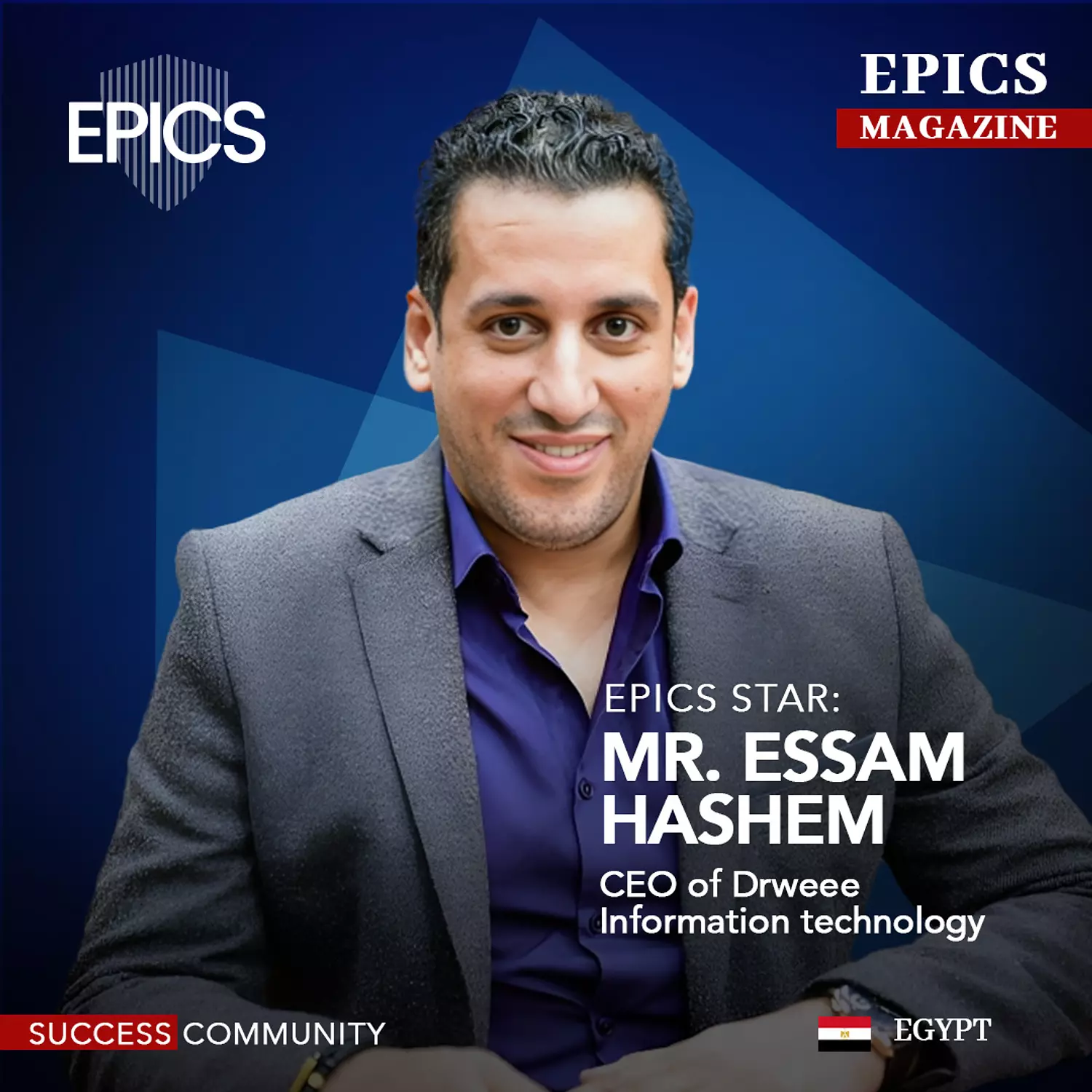 🎖️🌐  Essam Hashem,(Story)_  CEO of  Dr.weee Information technology. image