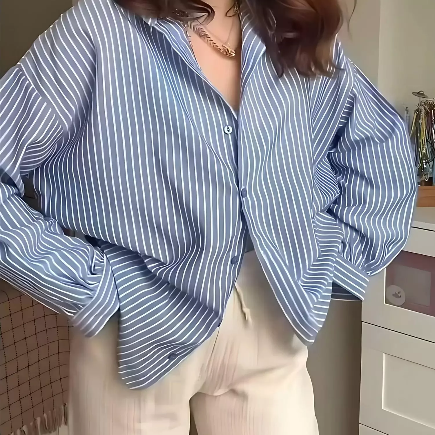 Striped Shirtt hover image