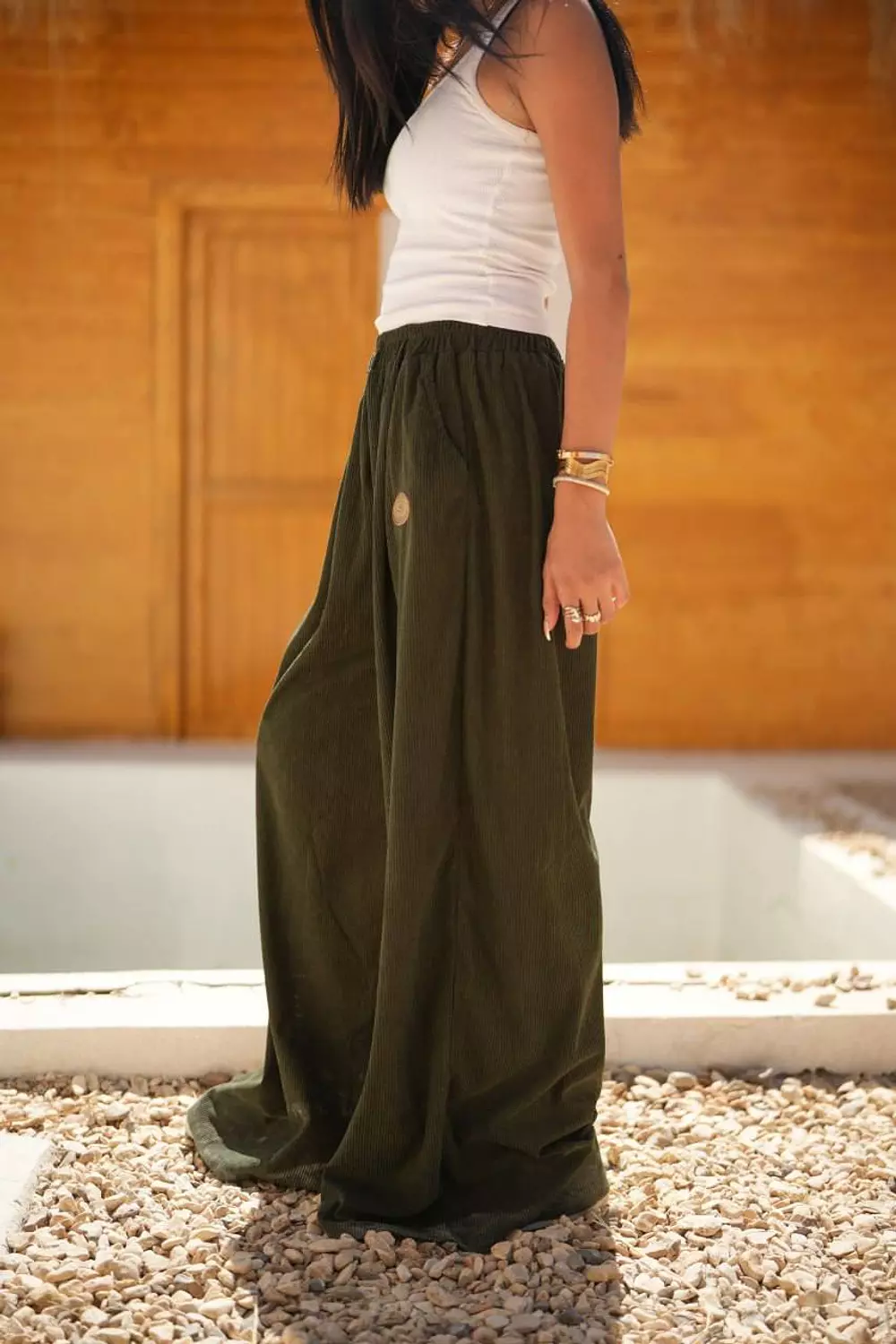 Ribbed velvet pants 11