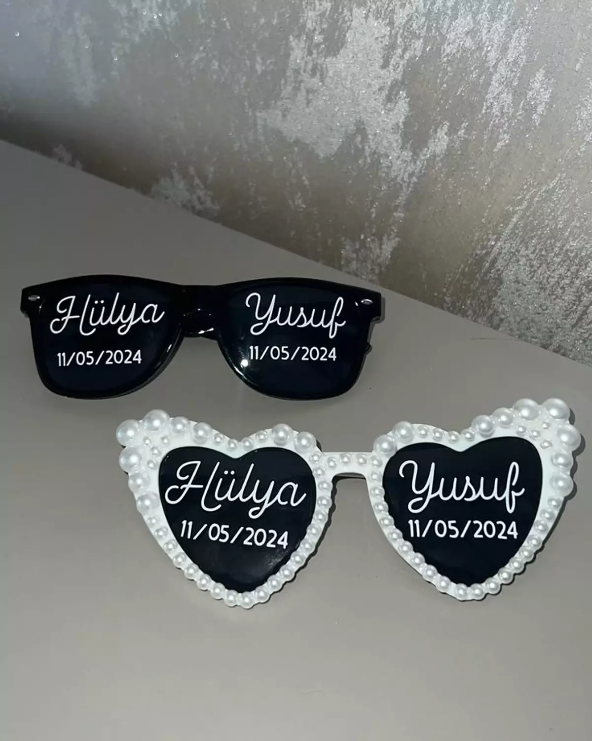 Pearl heart sunglasses 2 2