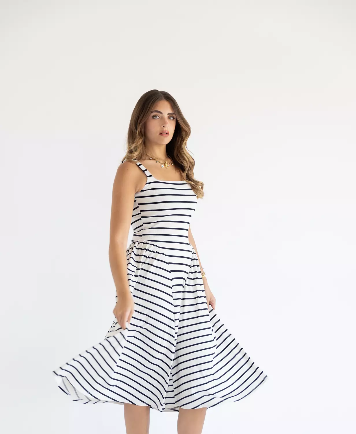 Summer midi dress image
