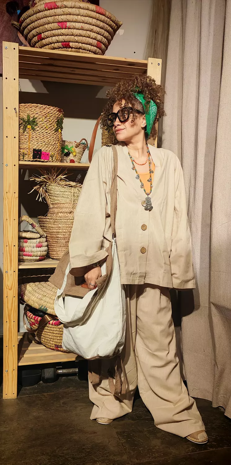 boho linen suit 9