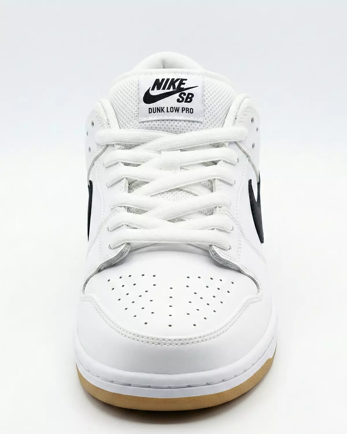 Nike SB Dunk Low White Black Gum 4