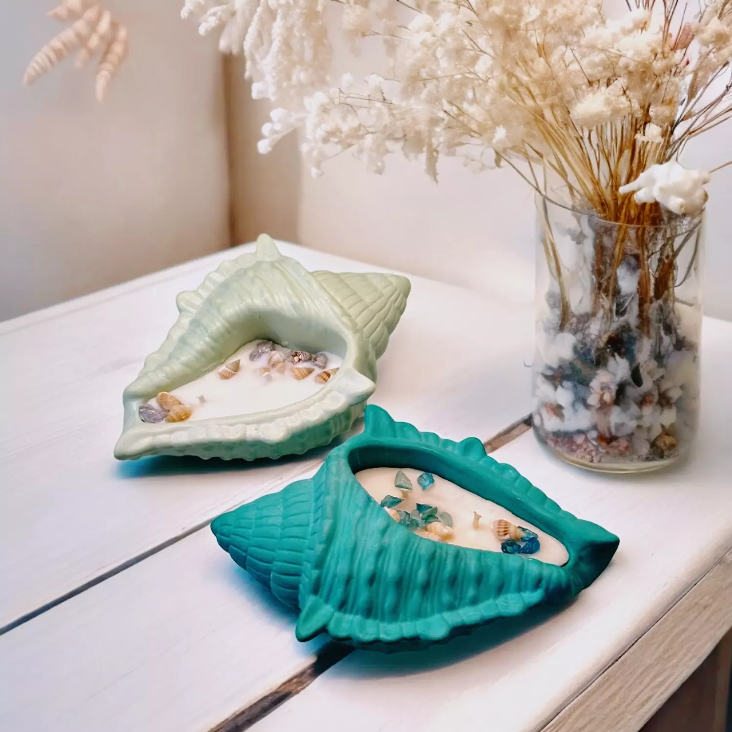 Day On The Beach Shell Candle image