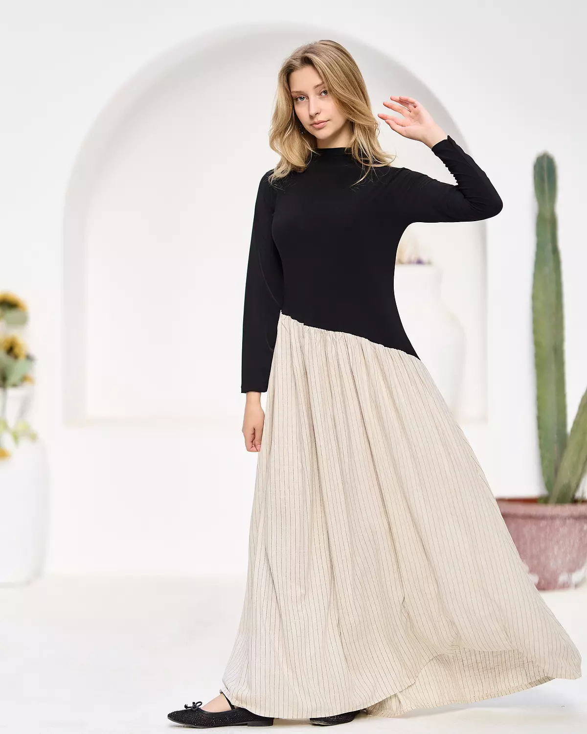 Pure linen dress 1