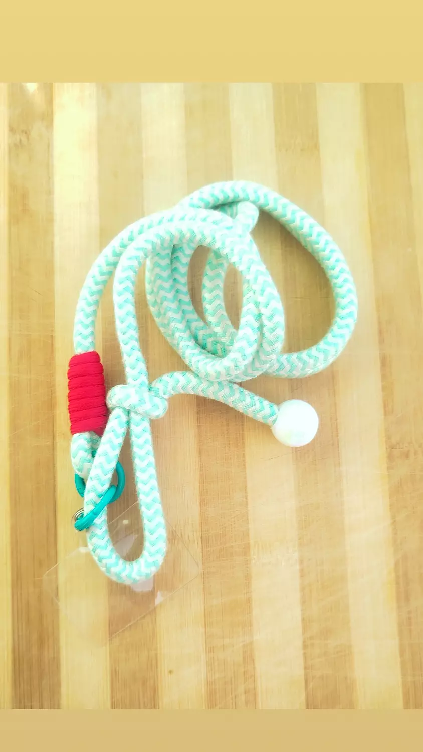 Green mobile holder  image