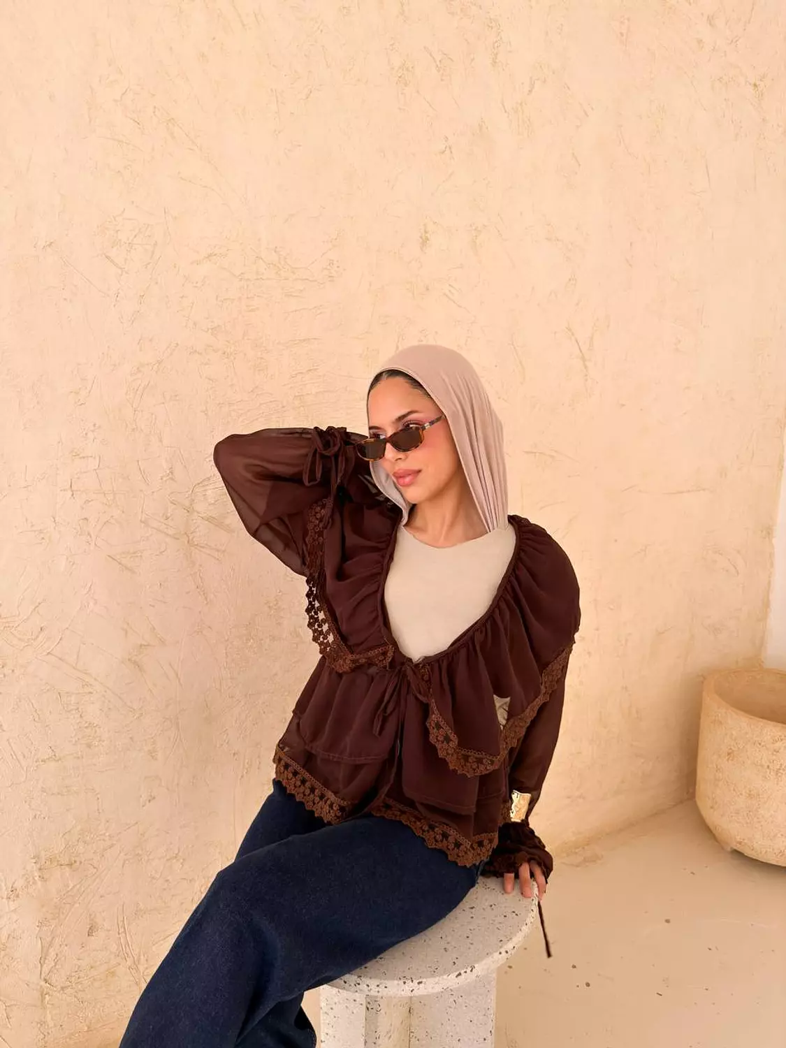 Ruffles Chiffon Top 4