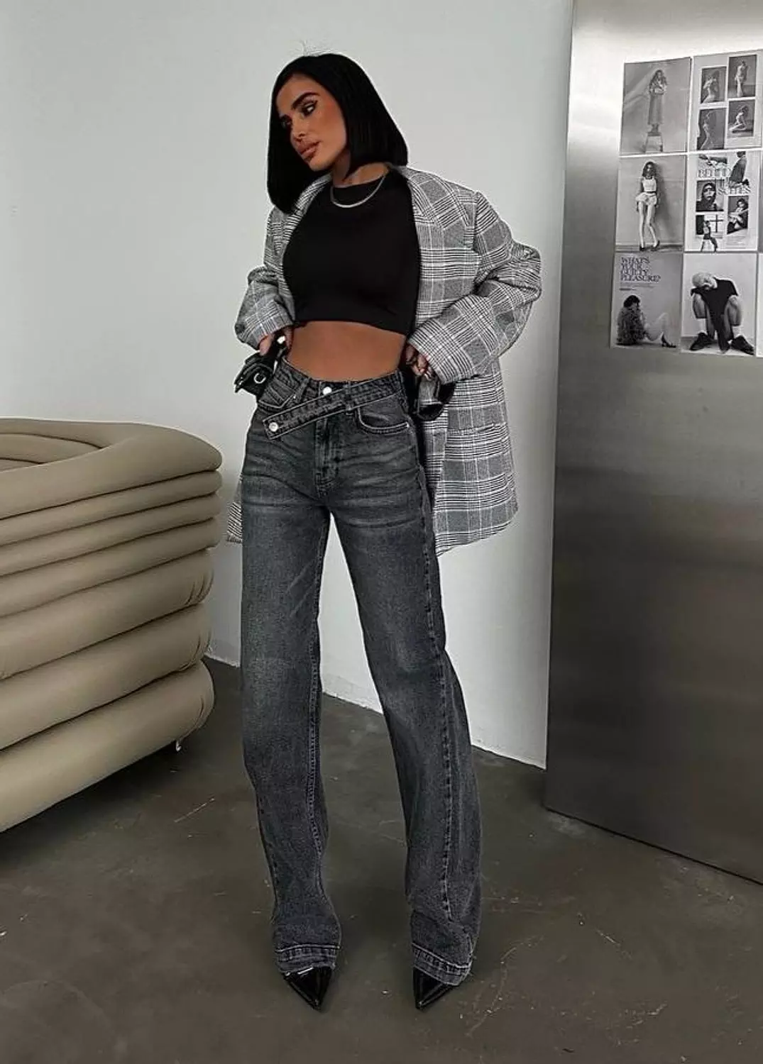 Cross Belt Jeans 4